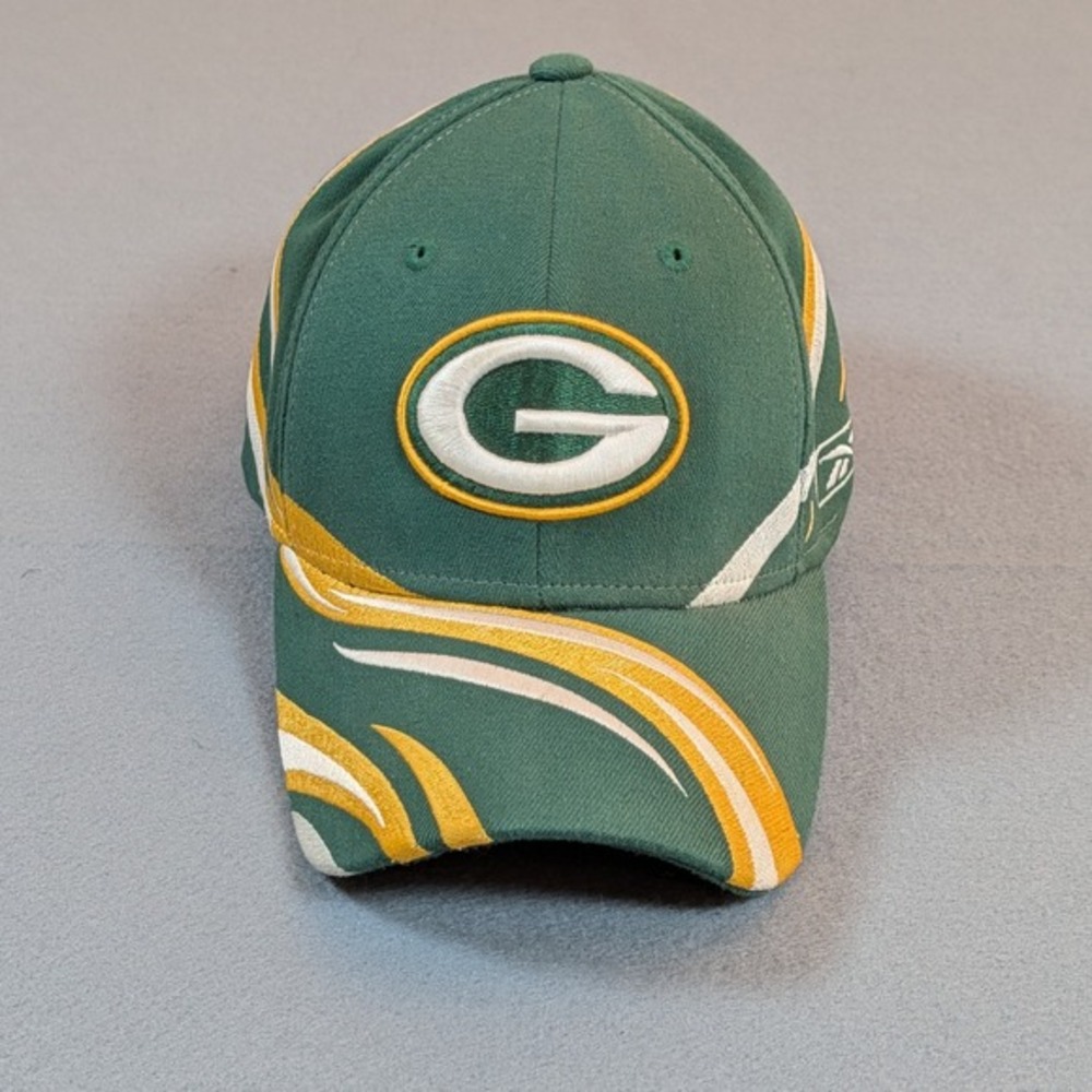 Green Bay Packers NFL Reebok‎ Embroidered Logo Cap Vintage Hat